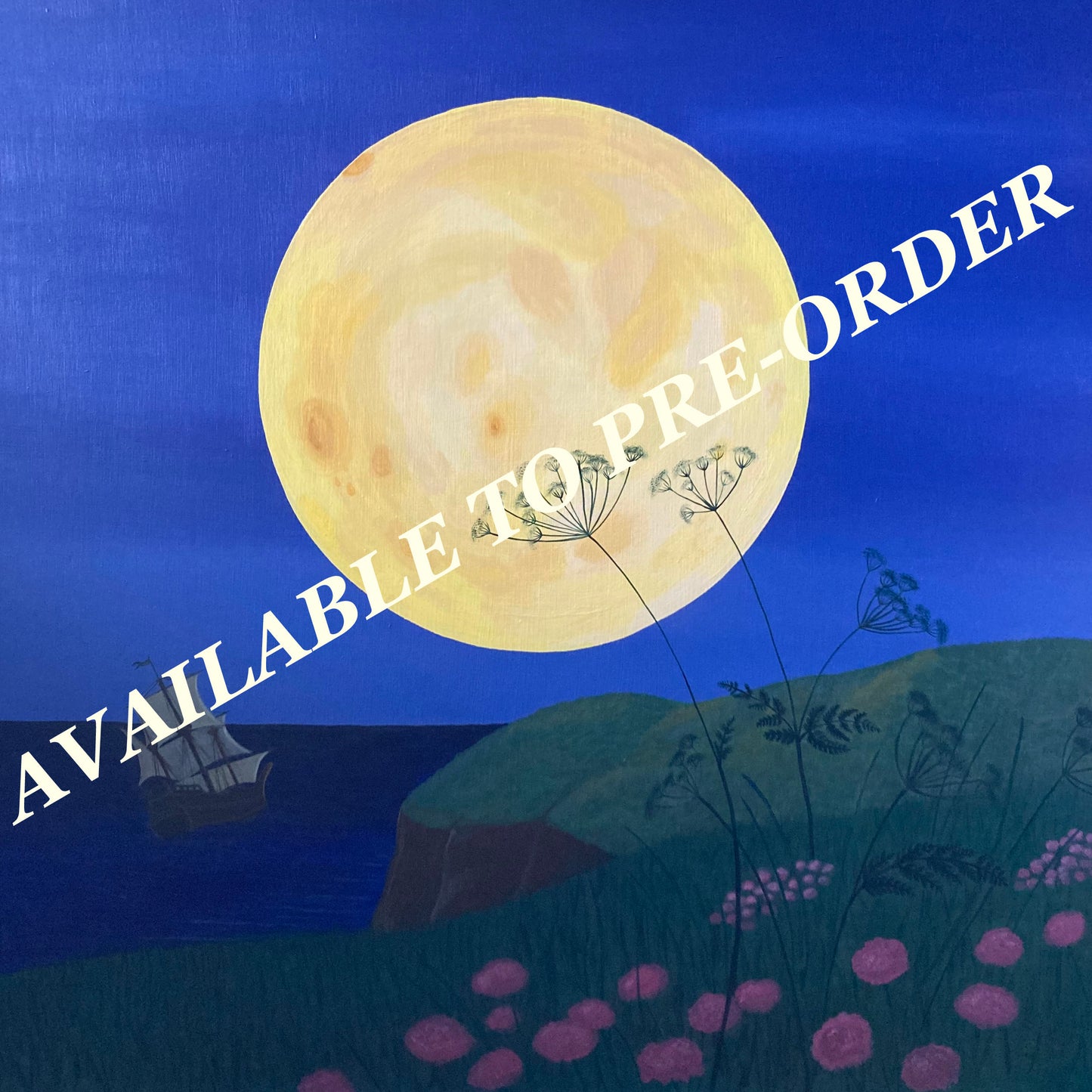 Limited Edition Giclee Print of The Flower Moon