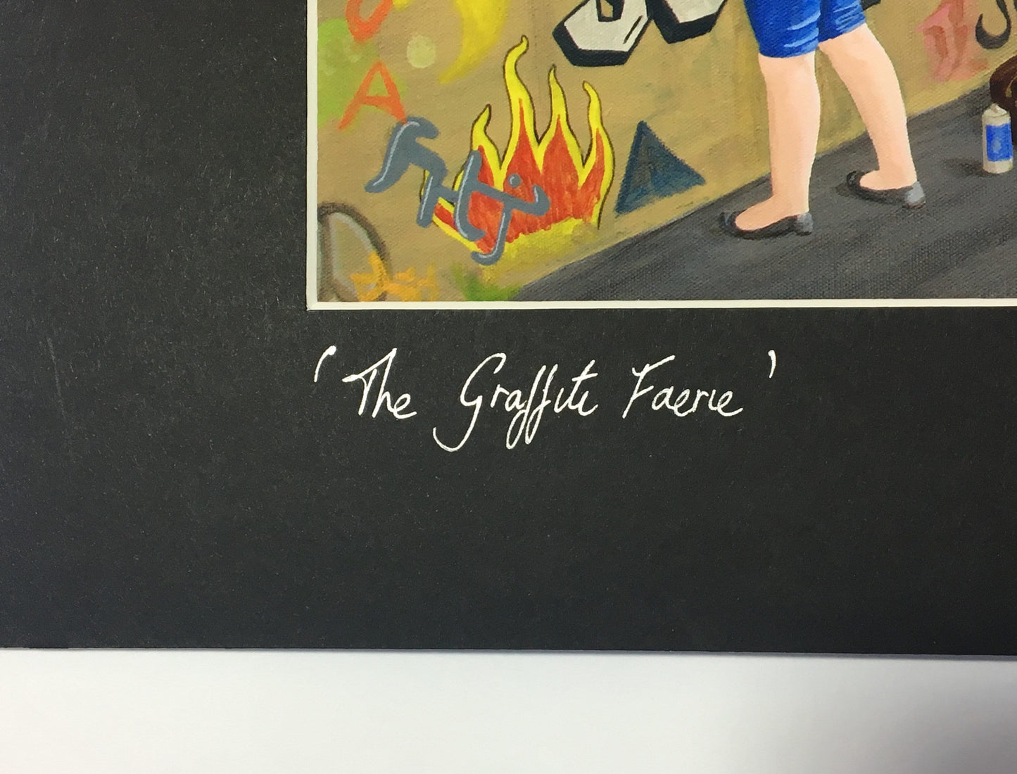 The Graffiti Faerie Print